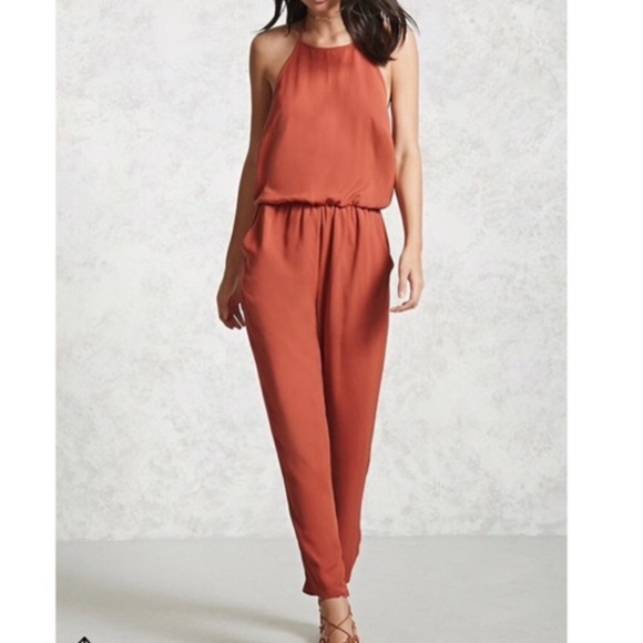 Forever 21 Pants - Forever21 Halter Jumpsuit